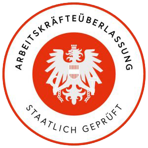 Logo Arbeitskraefteueberlassung staatlich geprüft